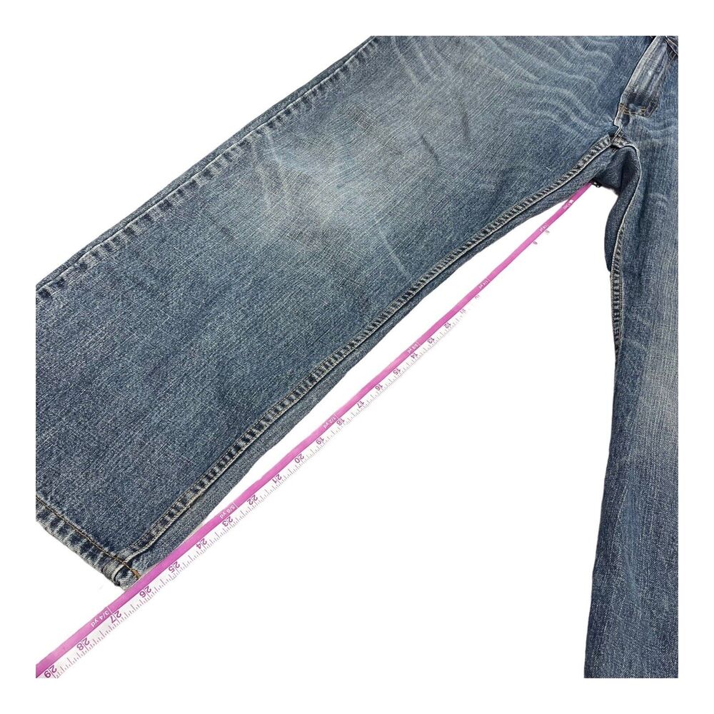 Levi’s 559 Men’s Jeans Blue Relaxed Straight Denim Stretch Measures 39x26.5 - Picture 7 of 13